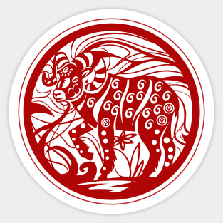 Chinese Zodiac - Sheep Sticker